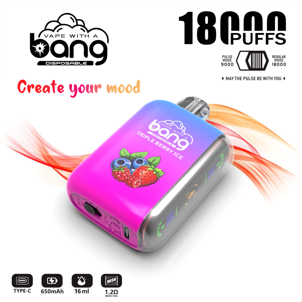 Preço a granel do vape Bang rocket 18000 puffs
