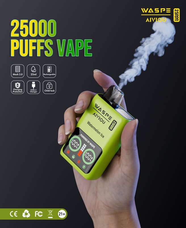 FIHP WASPE 25000 puffs vape halpa hinta