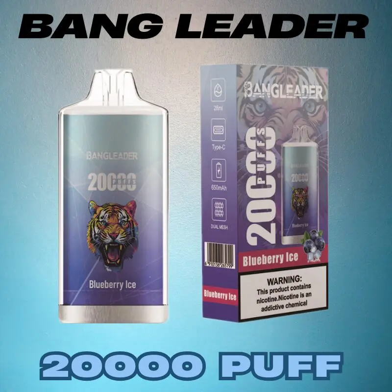 Vente en gros de la cigarette électronique jetable Bang Leader Crystal Vape 20k 20000 bouffées