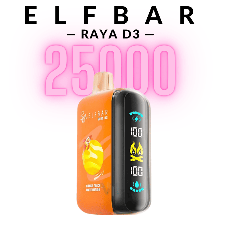 Elf Bar Raya D3 25000 Puffs Disposable Vape