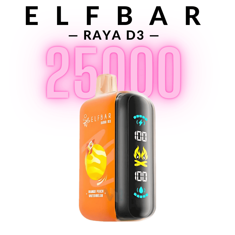 Elf Bar Raya D3 25000 Bouffées Vape Jetable