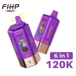 FIHP 120k 120000 potiahnutí jednorazový vape mod veľkoobchod