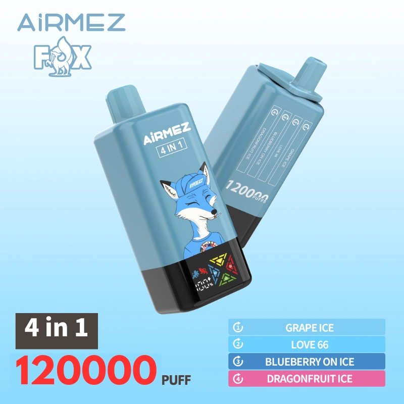 Vape Jetable Airmez FOX 120K Bouffées Acheter en Ligne