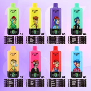 FIHP 200K 200000 Puffs Disposable Vapes 8 in 1 Flavors