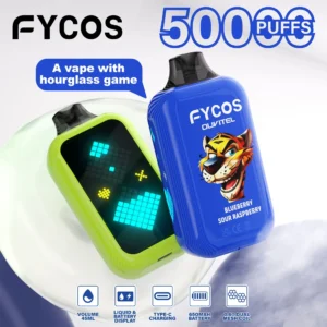 Fycos 50000 Puff Disposable Vape in Europe