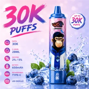 UOR 30K Puffs LED Display Original Disposable Vape Pen