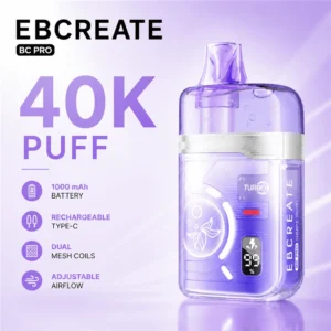 EBCREATE BC Pro 40K Disposable Vape Wholesale
