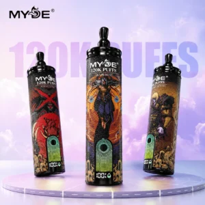 MYDE Shisha Hookah 120000 Puffs 120K Vape