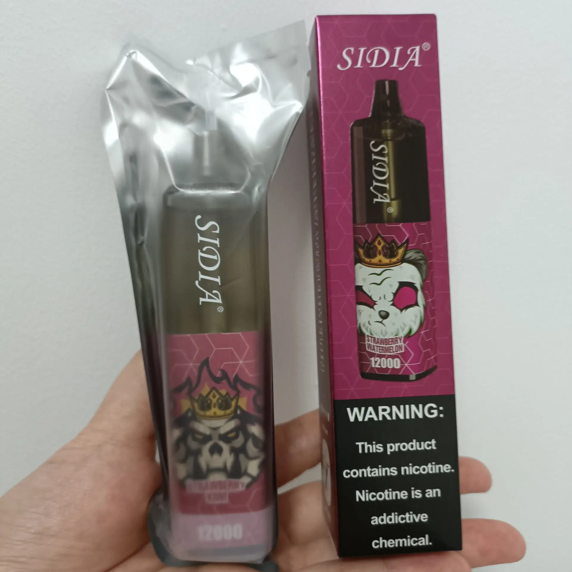 sidia 12k potahů vape tornado