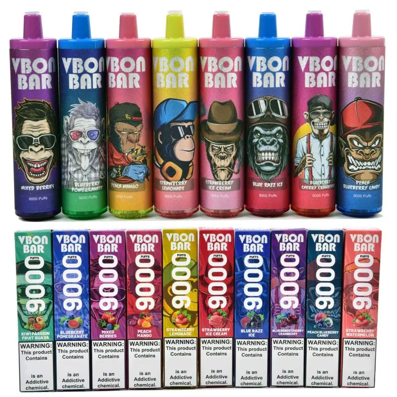 Meilleure vente en gros de vapoteuses jetables VBON 9000 Puffs Meilleure vente en gros de vapoteuses jetables VBON 9000 Puffs