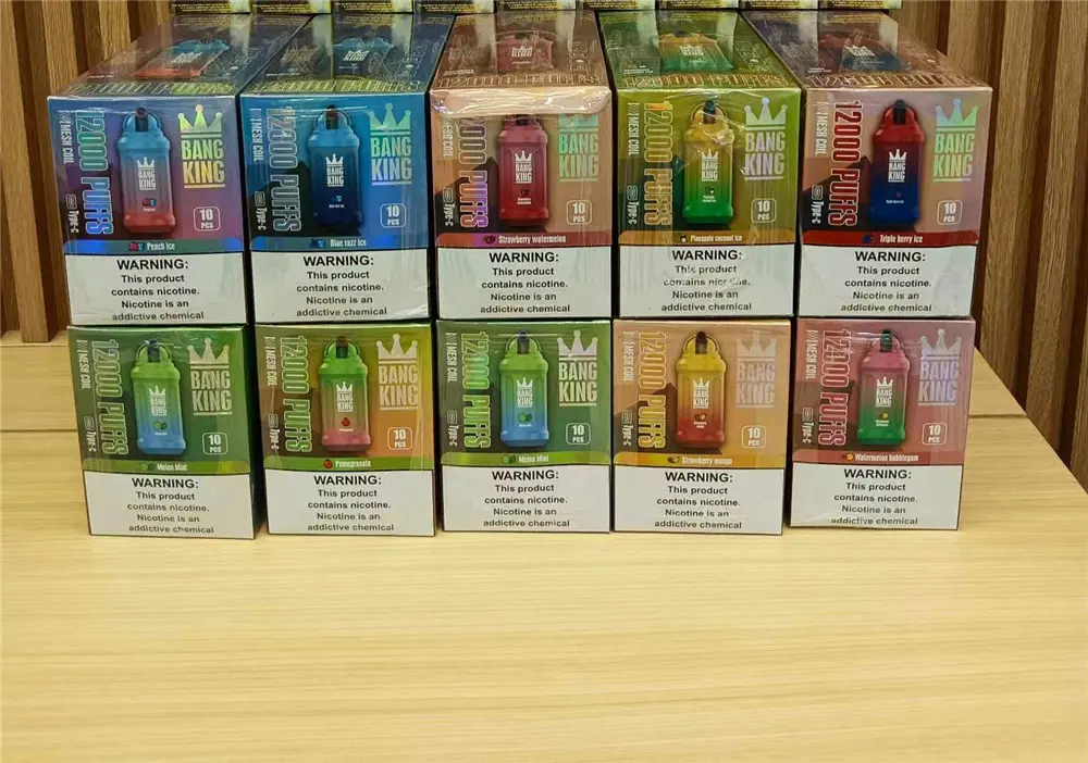 Bang King 12000 Puffs Vienreizlietojamais Veips Bang King 12000 Puffs Vienreizlietojamais Veips
