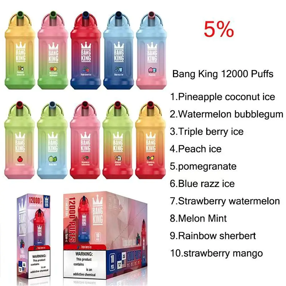 Bang King 12000 Puffs Disposable Vape