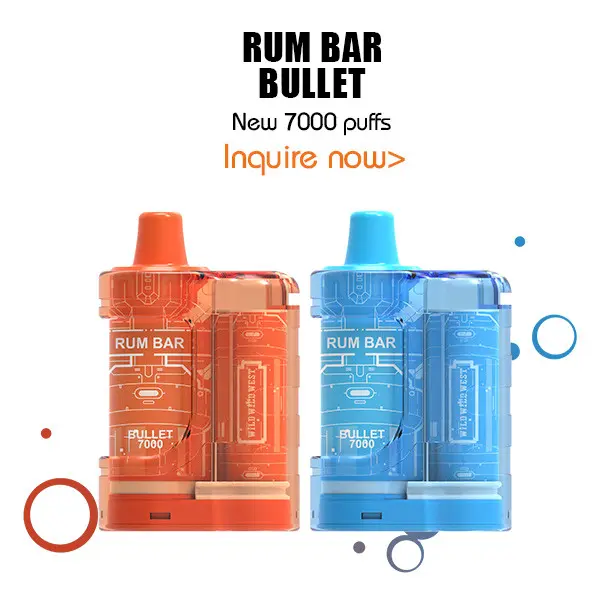 QST Rum Bar Bullet 7000 Sug Engangs-Vape Engros