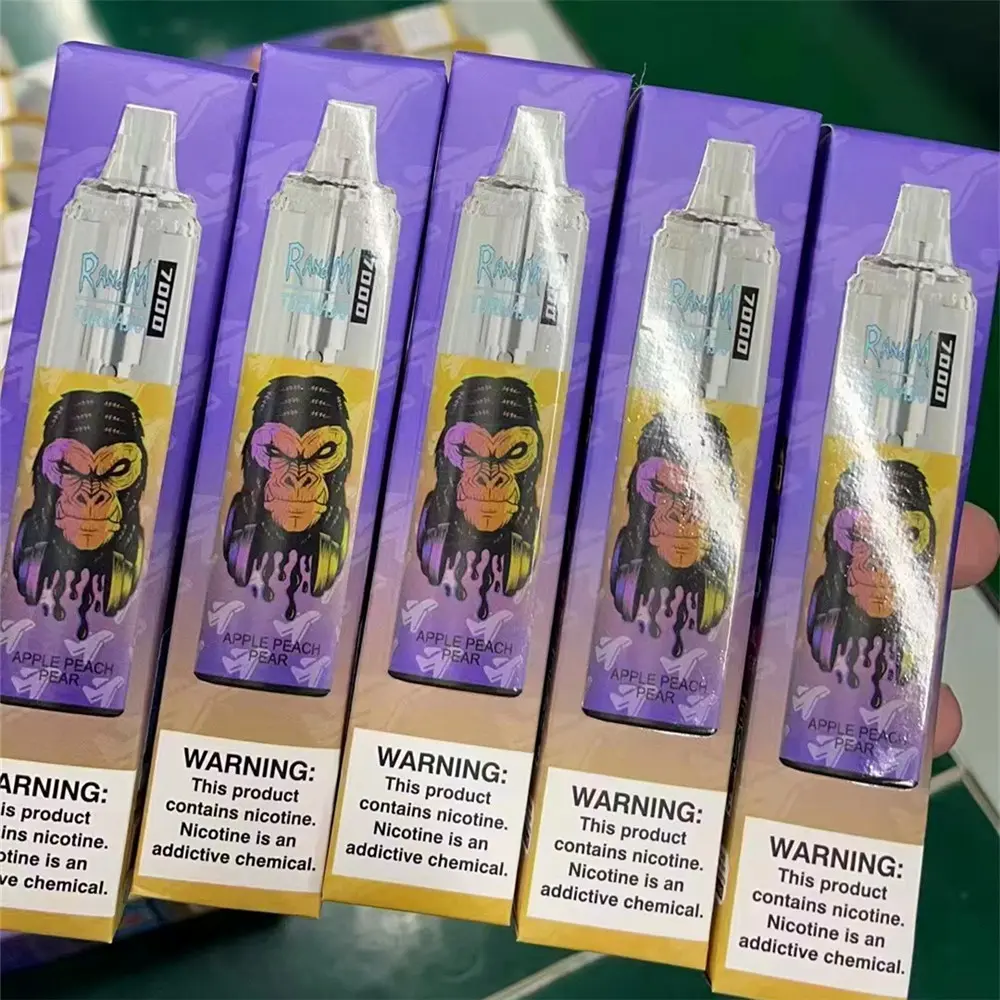 RGB Light RandM Tornado 7000 Puffs Disposable Vape Wholesale3