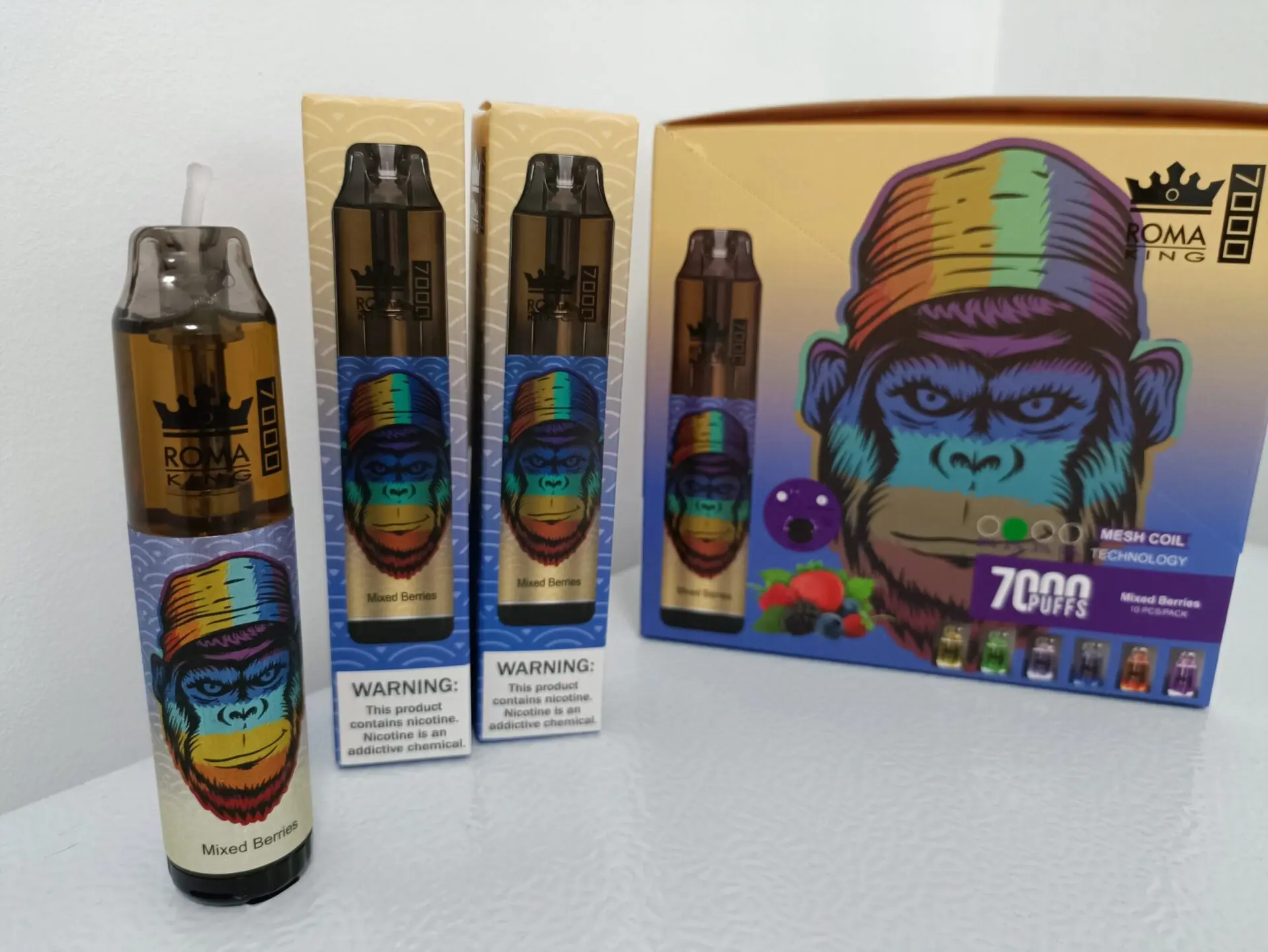 ROMA King 7000 de pufuri Vape de unică folosință cu ridicata