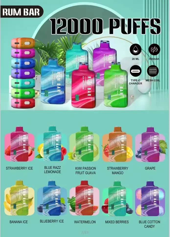 Rum Bar 12k Vape Bar Rum Bar 12k Vape Bar