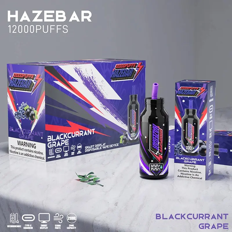 Hazebar 12000 PUFFS KIT VAPE Hazebar 12000 PUFFS KIT VAPE