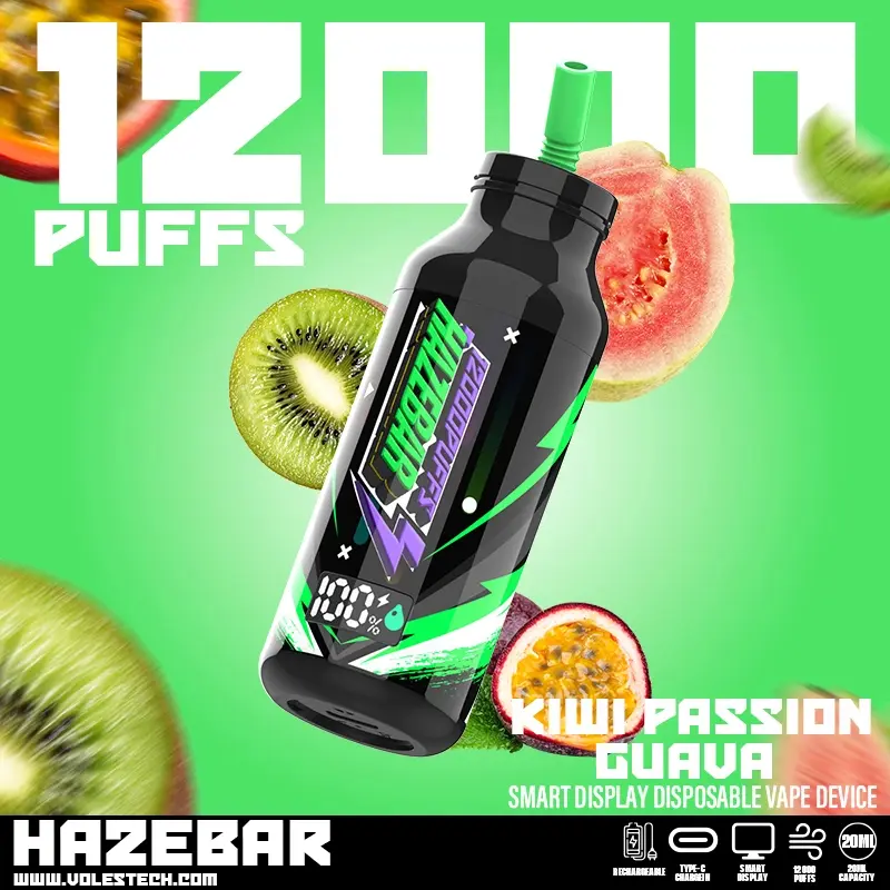 Hazebar 12 000 PUFFS Hazebar 12 000 PUFFS