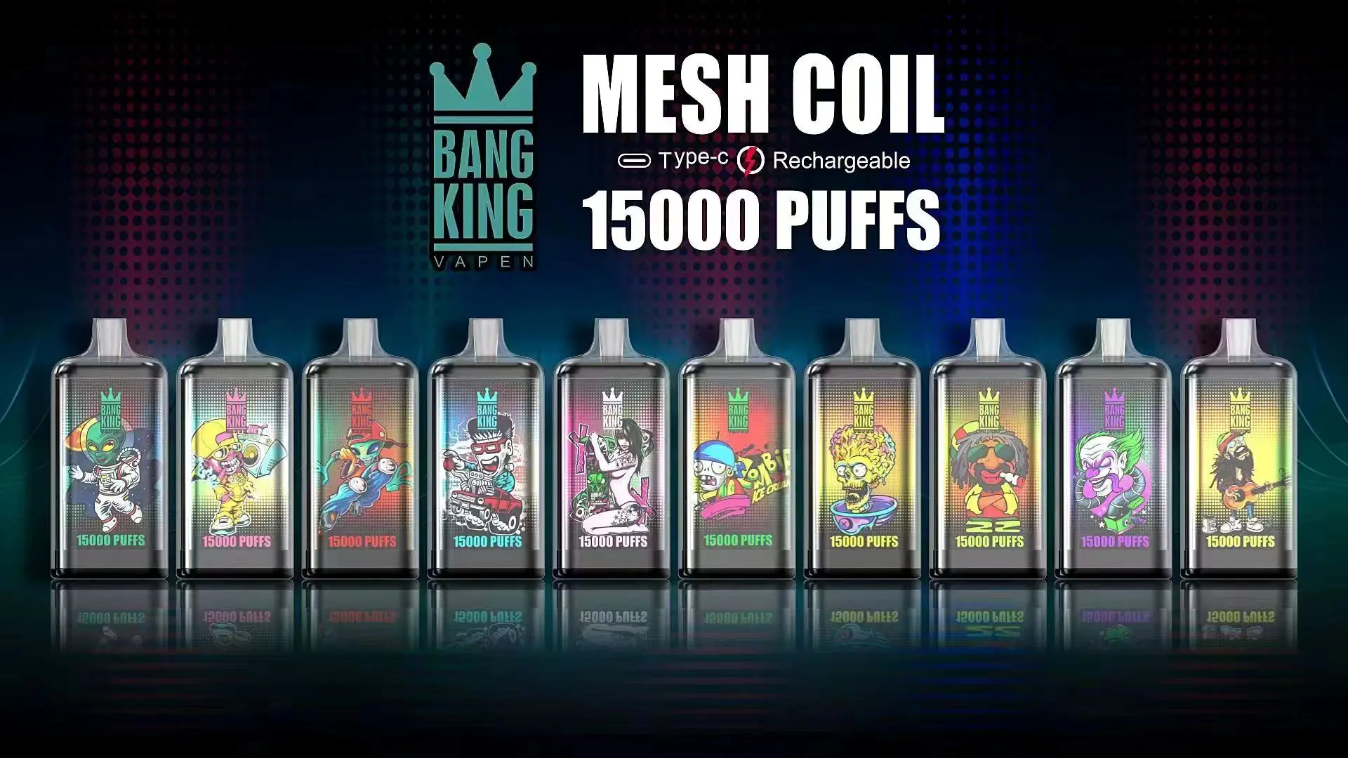 BANG KING VAPE BAR15K PUFF GROOTHANDEL BANG KING VAPE BAR15K PUFF GROOTHANDEL
