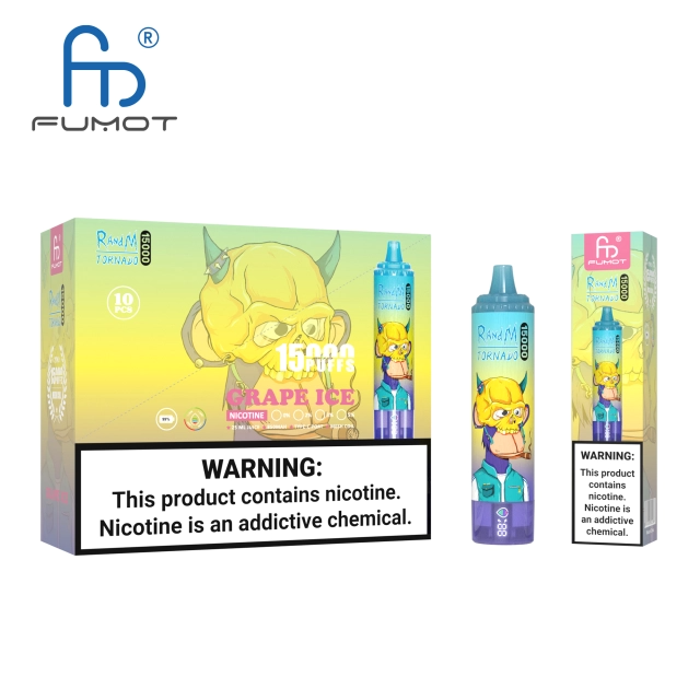 FUMOT RANDM TORNADO 15000 SIGARETTA ELETTRONICA USA E GETTA Ingrosso 15k Vape