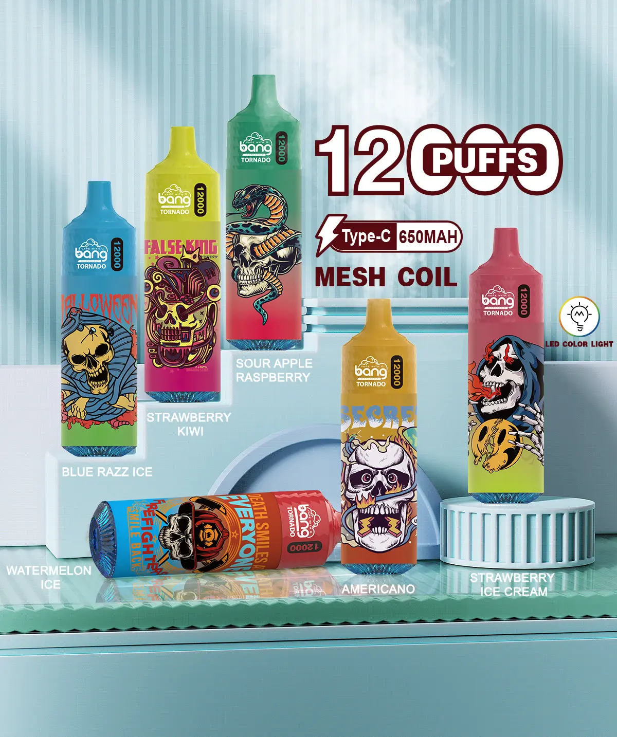 Bang Tornado 12k Bang Box 12000 Zug Großhandel Vape