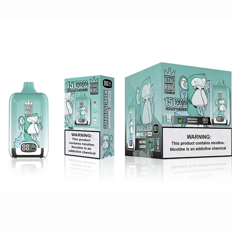 Bang king digital vape Disposable 15k puff Wholesale price