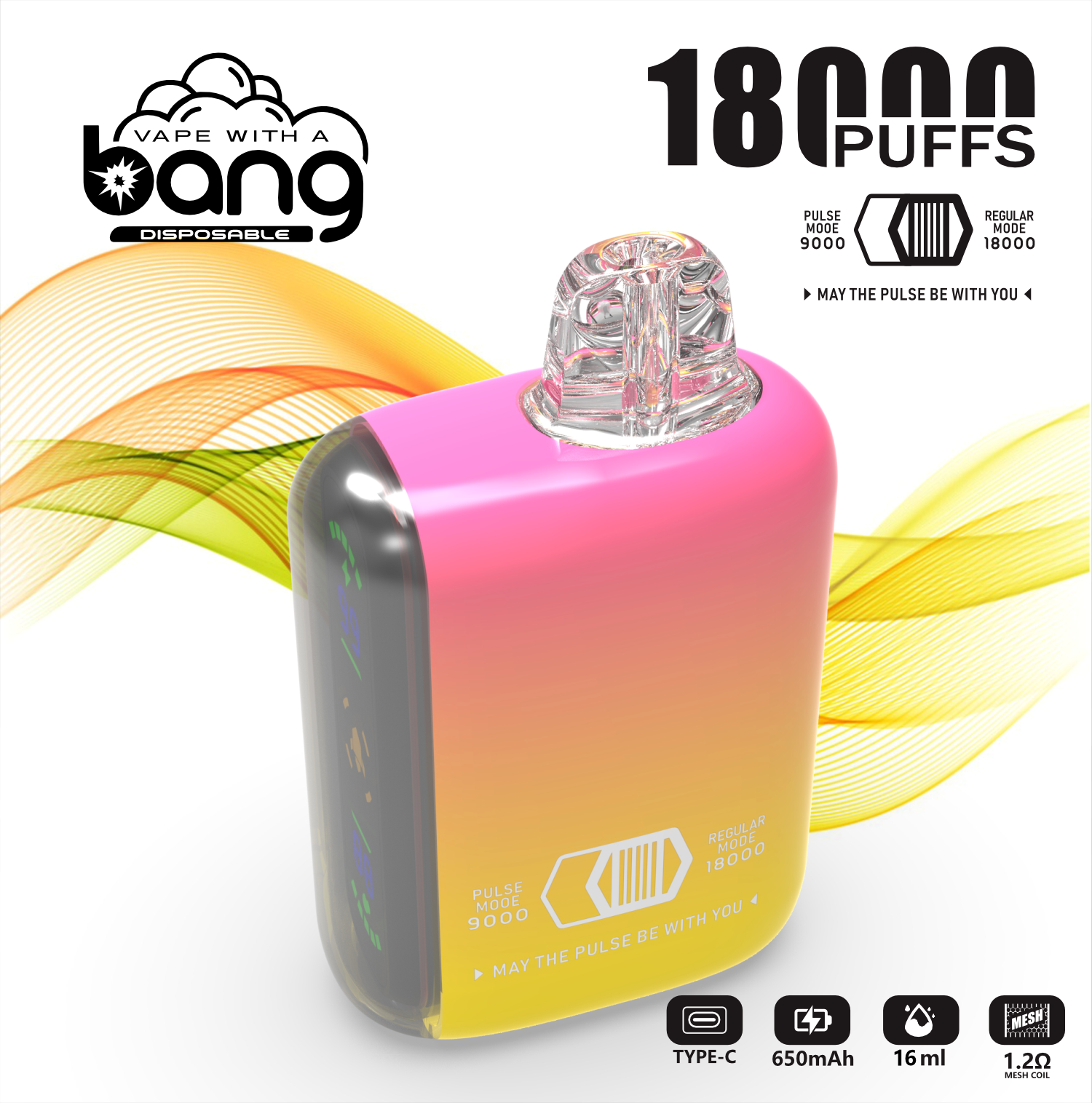 Preço imperdível do vape Bang rocket 18000 puffs Preço imperdível do vape Bang rocket 18000 puffs