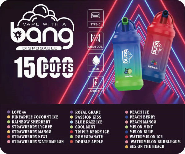 Bang vape puffs 15000 bulk price