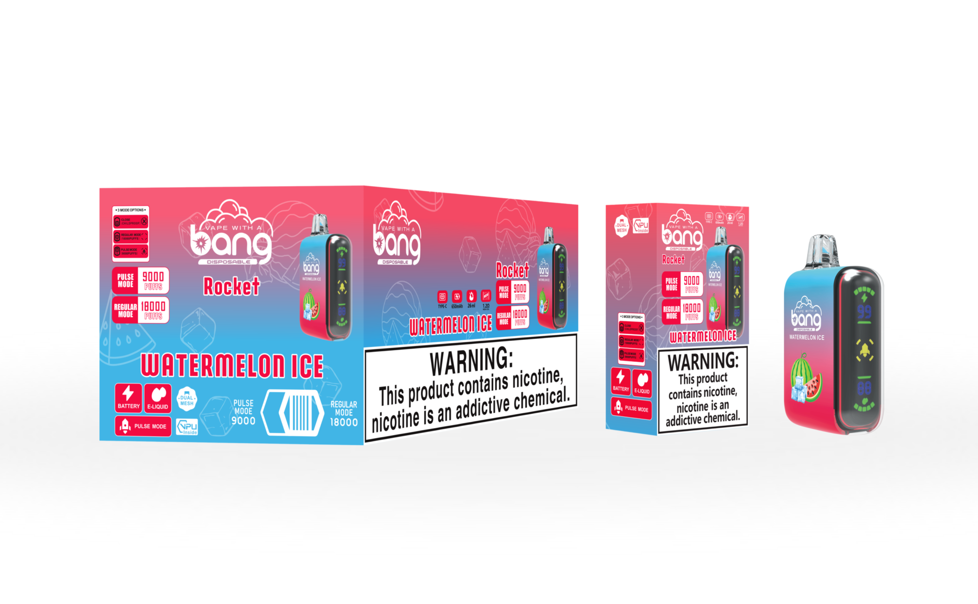 Preço a granel do vape Bang rocket 18000 puffs Preço a granel do vape Bang rocket 18000 puffs