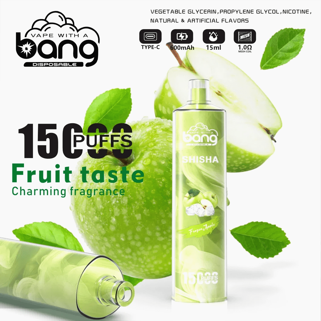 Original Good Sale Vape Bang Shisha 15k