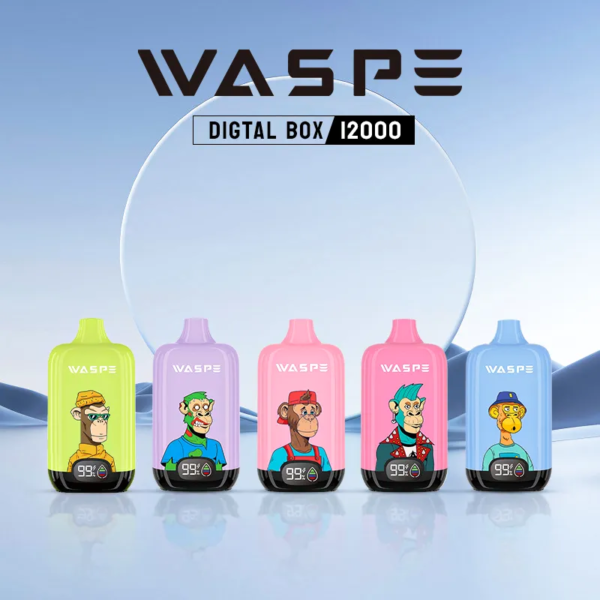 Waspe vape digital puffs 12k bulk price