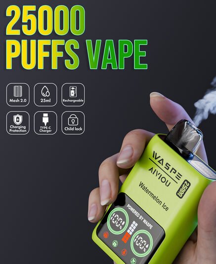 FIHP WASPE 25000 PUFS VAPE lēta cena