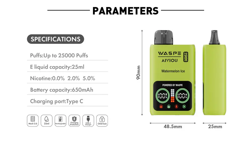 FIHP WASPE 25000 puffs vape Wholesale Price FIHP WASPE 25000 puffs vape Wholesale Price