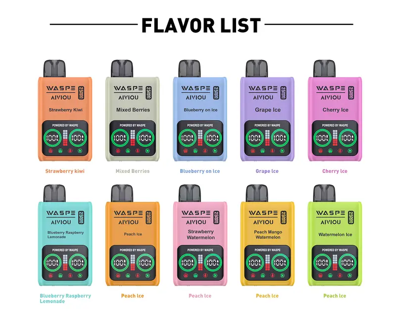WASPE FIHP 25k puffs Tornado vape Cheap Price WASPE FIHP 25k puffs Tornado vape Cheap Price