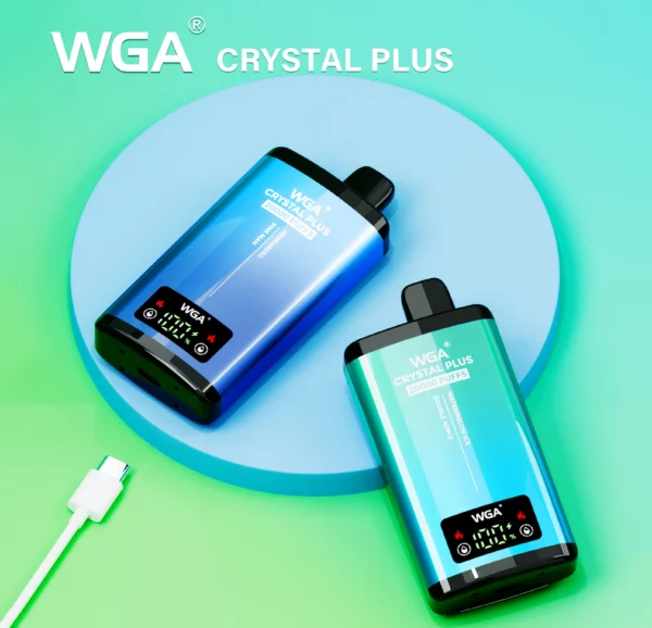 Factory Price WGA Crystal PLus 20k Disposable Vape 20000 Puffs WGA