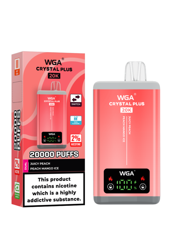 WGA crystal Vape Puffs 20000 Bulk Price