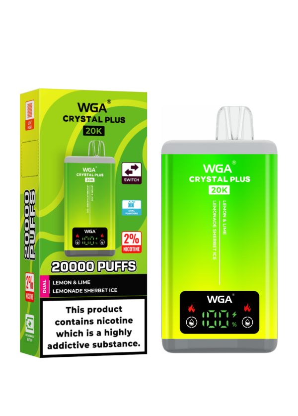 WGA crystal Vape Puffs 20000 Purchase Price