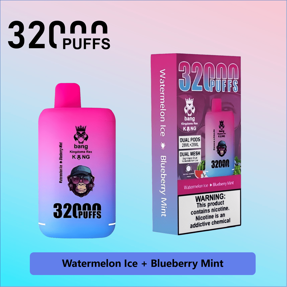 Vaporizador desechable Bang Box Vape 32000 Vaporizador desechable Bang Box Vape 32000