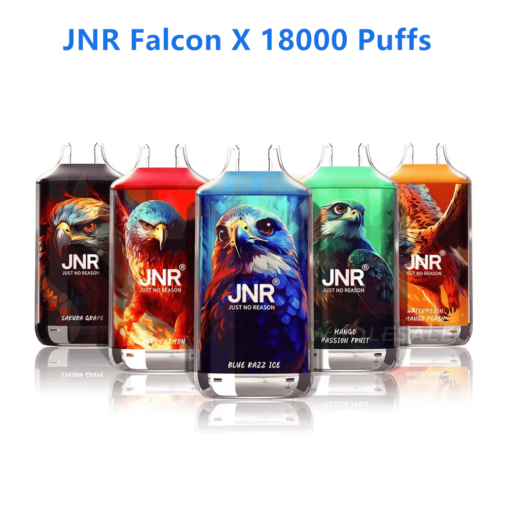 JNR Falcon X 18000 Puffs 2% Low Nicotine Disposable Vape Wholesale