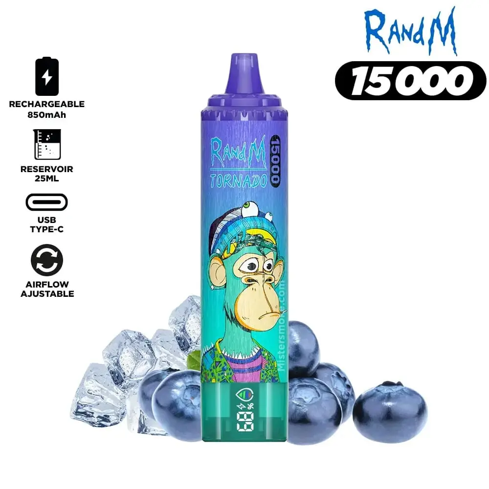 RandM Tornado 15000 Pufi Lielapjoma Pirkums