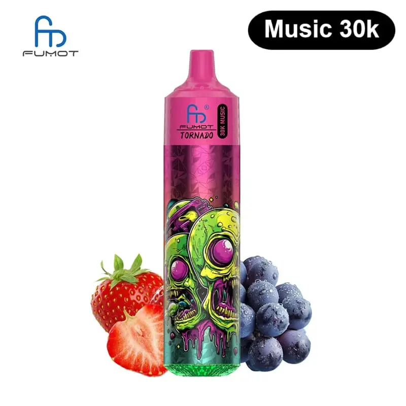 RandM Tornado 30000 dvesmas 30k Mūzikas vienreizējās lietošanas vape