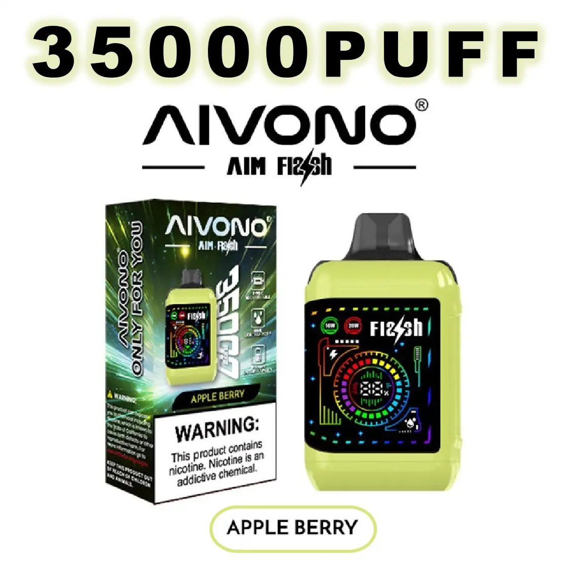 AIVONO FLASH 35000 Puffs Disposable Vape Bulk Price