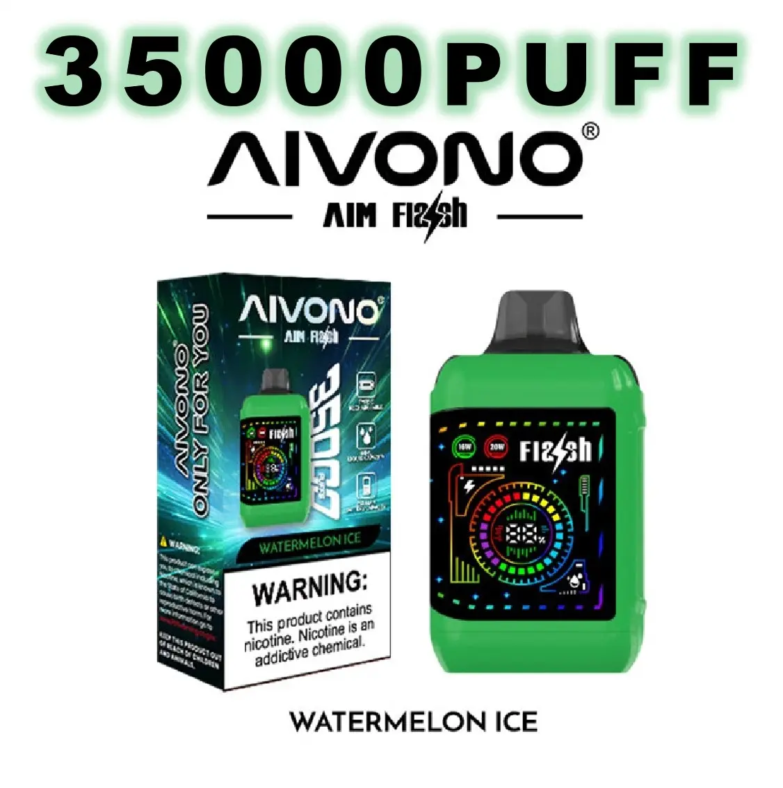 AIVONO FLASH 35000 Puffs Disposable Vape Wholesale Price