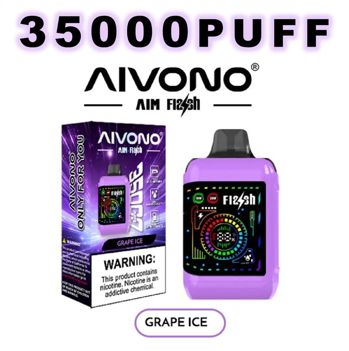 AIVONO Flash 35000 Puffs Disposable Vape Wholesale