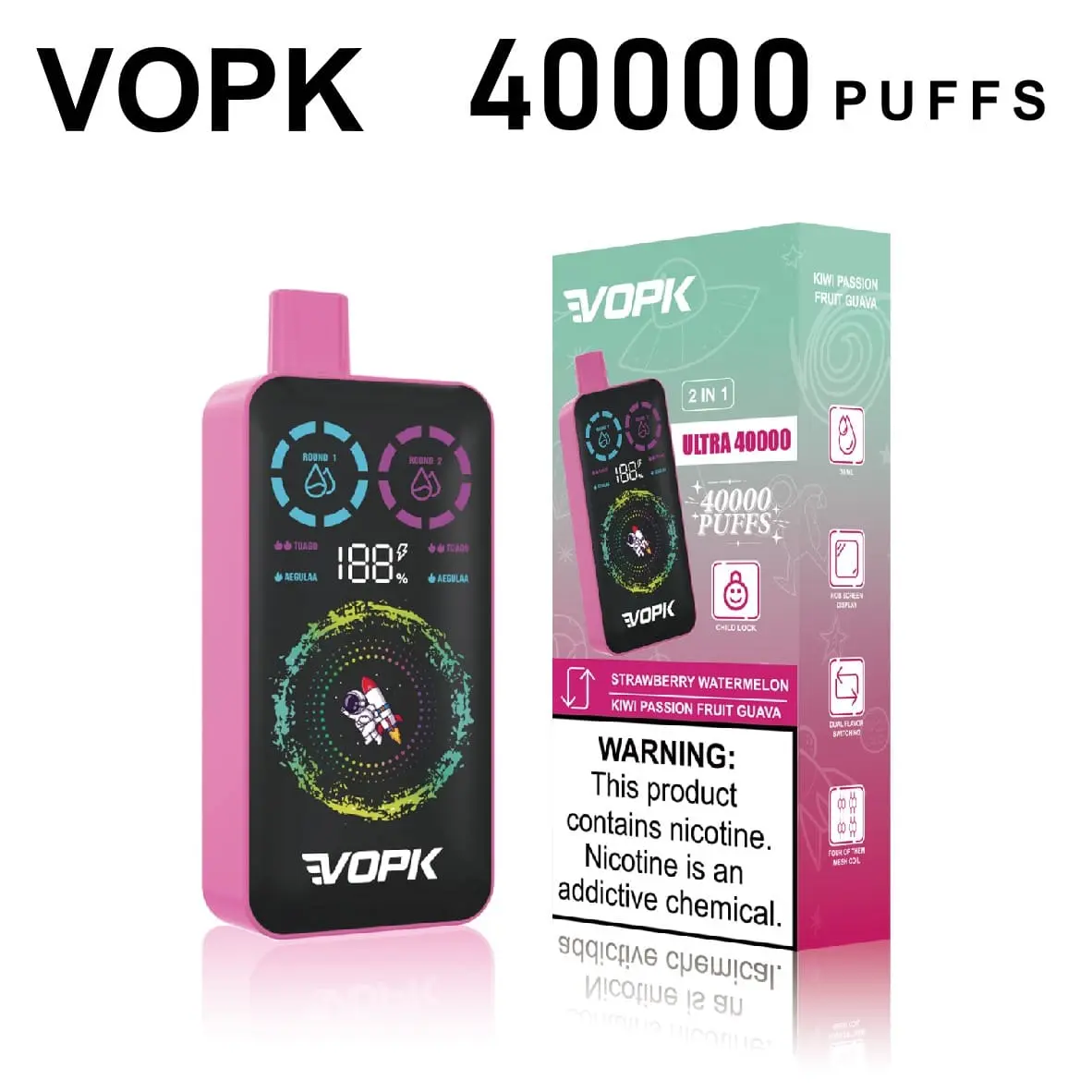 VOPK 40000 Einweg-Vape
