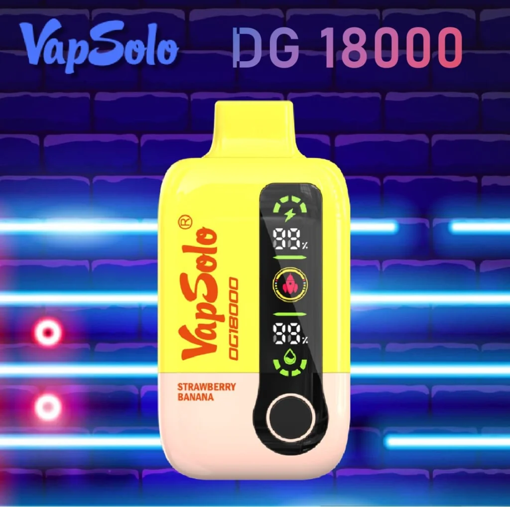 Vapsolo DG 18000 Vente en Gros Écran Intelligent Vapes Jetables Achat en Gros Prix
