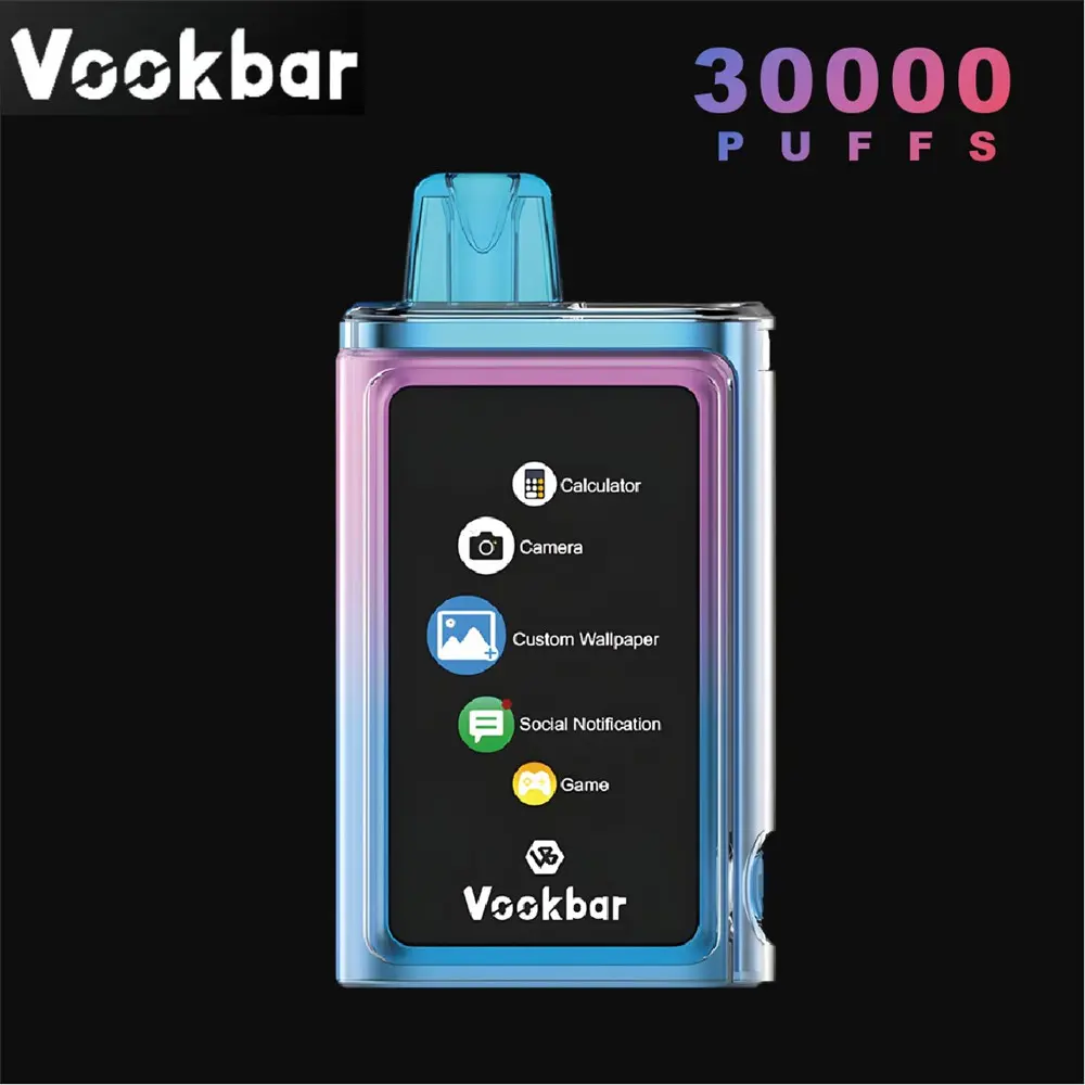 Vookbar Cyber ​​Pro 30000 caladas vapeador Bluetooth compra a granel