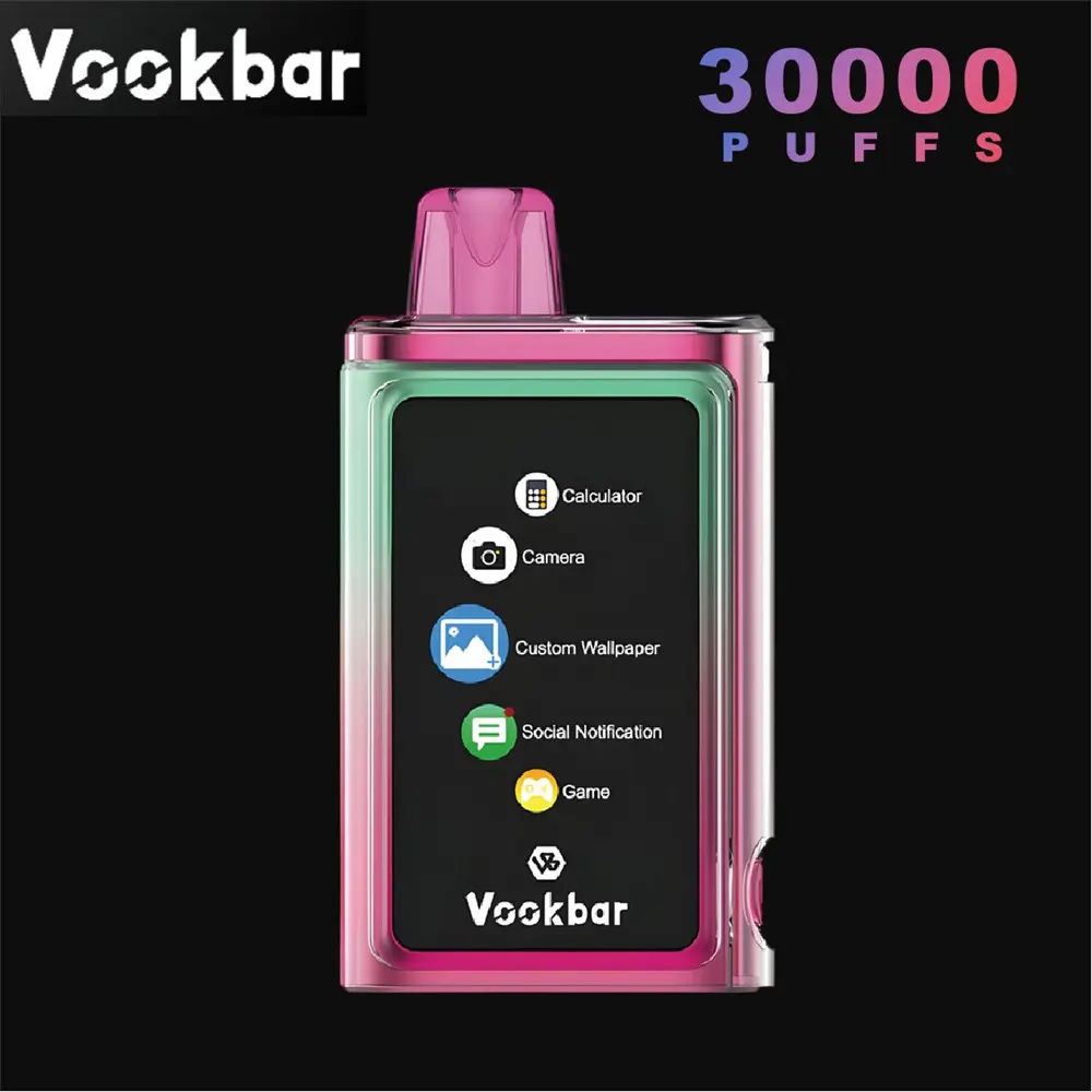 Vookbar Cyber ​​Pro 30000 Puffs Digital Disposable Vape Wholesale