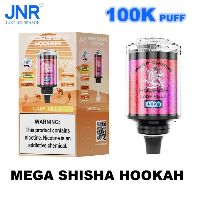 Shisha Hookah JNR 100000 Puffs Disposable Vape