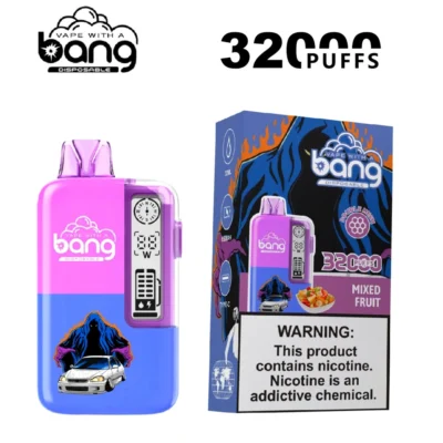 Bang 32000 Puff Digitaalilaatikko kertakäyttöinen vape -tukkumyynti